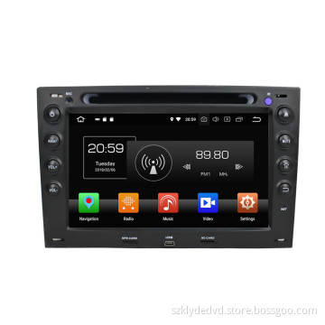 Android Multimedia bilstereo for Megane 2003-2009